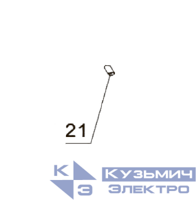 Запчасть №21 для PAG-PC84. Фиксатор ствола