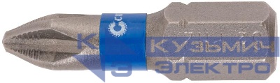 Набор стальных бит Profi PH2 25мм (уп.2шт) Cutop 83-337