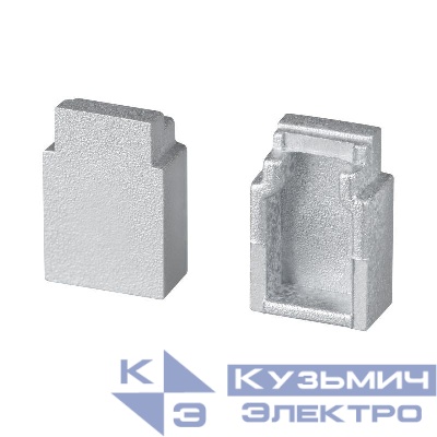 Заглушка WALL-FANTOM-W10 глухая пластик (комплект) Arlight 043908