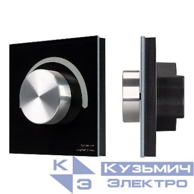 Панель роторная SMART-1-10V-301-31-DIM-IN Black (24-48В 2.4G) (IP20 пластик) INTELLIGENT ARLIGHT 036243