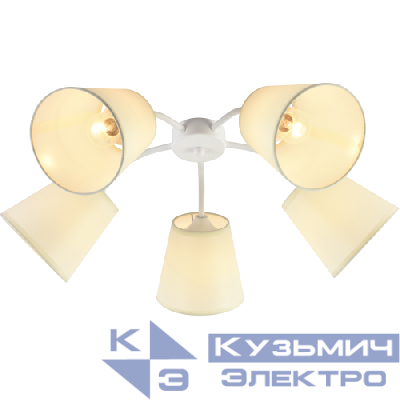 Люстра Aimee 9162-305 5хЕ27 60Вт модерн Rivoli Б0059972