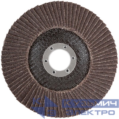 Круг лепестковый торцевой кальцинированный 125мм Р 60 FIT 39953