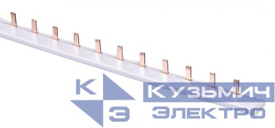 Шина соединительная типа PIN (штырь) 1п до 63А ШС-101 (дл.1м) DEKraft 32030DEK