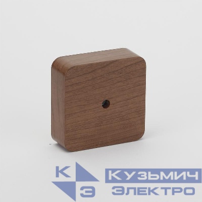 Коробка универсальная для кабель-каналов 80х80х25 дуб (темн. основа) IP40 Ruvinil 65005-08М