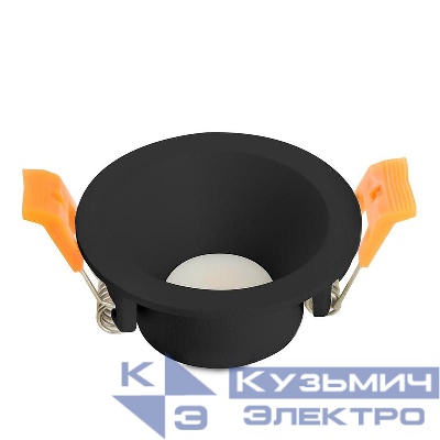 Светильник DL1100 G5.3 GU10 MR11 потолочн. встраив. черн. FERON 51943