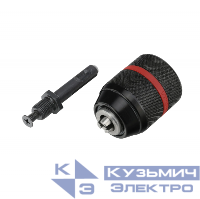 Diamond Industrial Патрон сверлильный 2-13 мм БЗП PROF металлический с переходником SDS+ для перфоратора Diamond Industrial