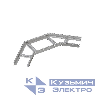 Угол лестничный горизонт. 90град. 50х100х2.0мм N КМ LO37441