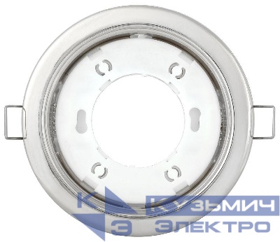 Светильник точечный GX53 встраив. хром. IEK LUVB0-GX53-1-K23