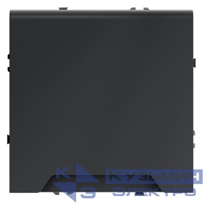 Розетка 1-м СП S70 16А с заземл. защ. шторки + крышка механизм графит Voltum VLS040307