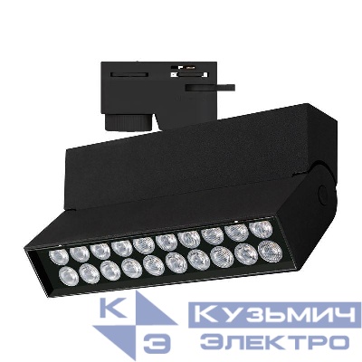 Светильник светодиодный LGD-LOFT-TRACK-2TR-S170-10W Day4000 BK 24 deg IP20 230В металл Arlight 036470