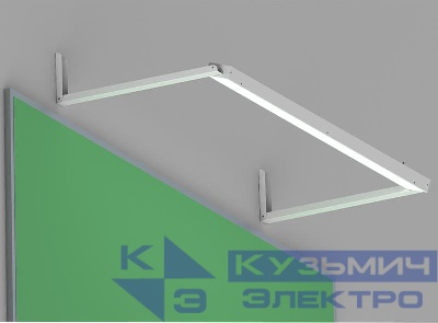 Светильник светодиодный VESTA SCHOOL-18/opal-sand-1223 18Вт 4000К IP20 2200лм с кронштейнами бел. CSVT ЦБ000018892