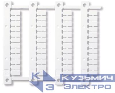 Блок маркировок пластик 48 этикеток FINDER 06048