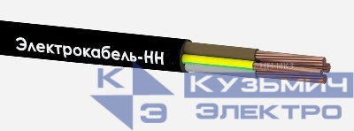 Кабель КГтп-ХЛ 3х35+1х10 (PE) 380/660-2 (м) ЭЛЕКТРОКАБЕЛЬ НН 00-00023212