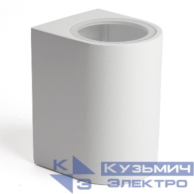 Светильник DH014 GU10 230В садово-парковый на стену бел. FERON 48339