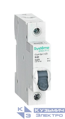 Выключатель автоматический 1п City9 Set (АВ) B 40А 6кА 230В SE C9F16140