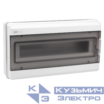 Бокс модульный накладной PDB/W 3018 GR (ЩРН-ПГ-18) IP65 пластик. Pro JazzWay 5072022