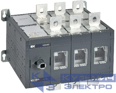 Выключатель-разъединитель ВРК 3п 630А реверс. без рукоятки KARAT IEK KA-VR20-3-0630
