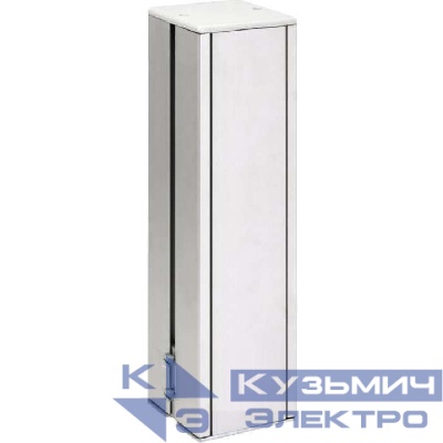 Мини-колонна 2-сторонняя на 14-мод. К45 345х80х80мм Simon Connect алюм. ALK227-8