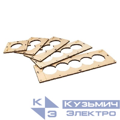 Комплект шаблонов для подрозетников d72мм Expert EKF sh-d72-k