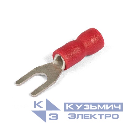 Наконечник кабельный вилочный изолир. НВИ 1.5-4 EasyFix (уп.100шт) КВТ 90901