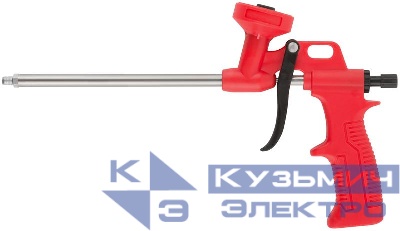 Пистолет для монтажной пены пластик. корпус КУРС 14262