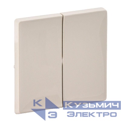 Панель лицевая Valena Life для 2-кл. выкл. сл. кость Leg 755021