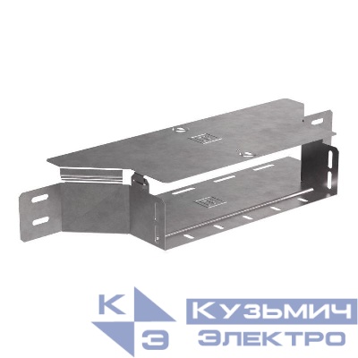 Ответвитель для лотка горизонтальный 300х80 с крышкой Стандарт Промрукав PR16.1183