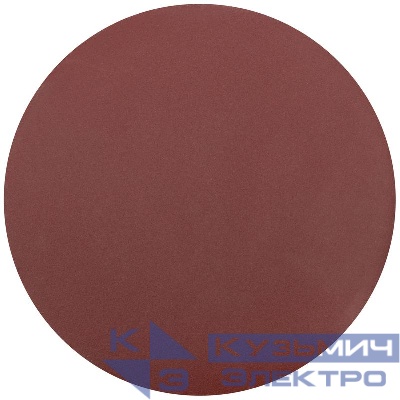 Круг шлифовальный сплошные (липучка) алюм./оксид 150мм (уп.5шт) Р 320 FIT 39810