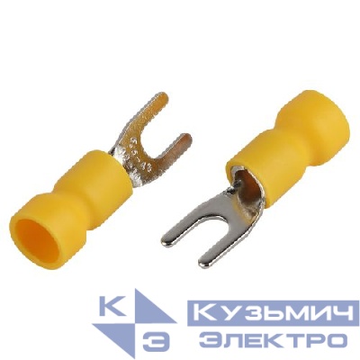 Наконечник вилочный НВИ 6.0-5 с изолированным фланцем (уп.50шт) Эра Б0063318