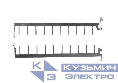 Шина заземления, 10 пар, тип POUYET РАСПРОДАЖА