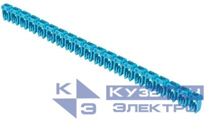 Маркер открытого типа KE 1.5-2.5кв.мм символ "6" (уп.500шт) IEK UMK-KE2-6