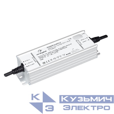 Блок питания ARPV-LG-12100-PFC-VCA (10.5-13.5В 8.33А 100Вт) IP65 металл Arlight 049616