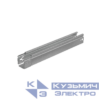 Лоток неперфорированный 50х50 L6000 1.0мм "Быстрый монтаж ПЛЮС" КМ PL9852