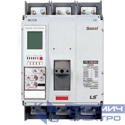Выключатель автоматический 3п 3т 1600А 50кА TS1600N NG5 LS Electric 173000200
