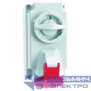 Розетка настенная 16А 5п IP44 с блокировк. Bals 161