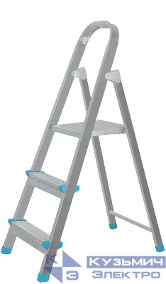 Лестница-стремянка 3 ступ. 3.7кг стальная КУРС 65325