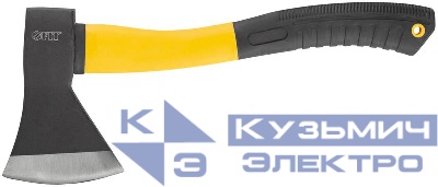 Топор 800г усилен. фибергласовая ручка; кованая усилен. сталь FIT 46208