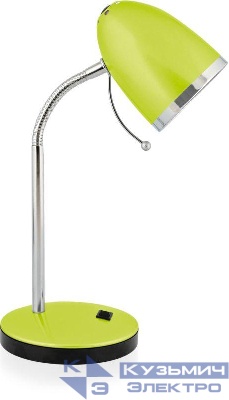 Светильник KD-308 C16 настол. база 230В 40Вт E27 зел. Camelion 11479