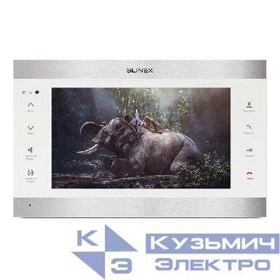 Видеодомофон SL-10IPTHD серебр./бел. Slinex ПО-00002219
