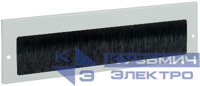 Ввод щеточный кабельный 390х115мм сер. ITK BE35-390-115M