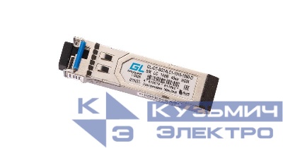 Модуль SFP WDM 1.25Гбит/с одно волокно SM LC Tx:1310/Rx:1550нм 14дБ DDM до 20км NIKOMAX GL-OT-SG14LC1-1310-1550-D