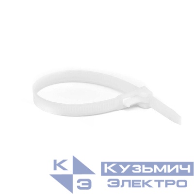 Хомут кабельный 7.6х370 полиамид.многоразовый бел. (уп.100шт) DKC 25254SR