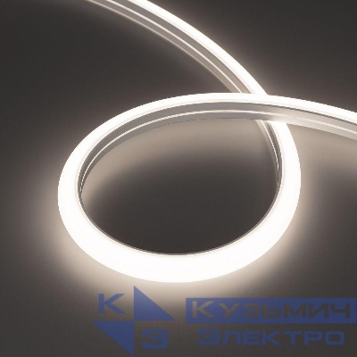 Лента светодиодная MOONLIGHT-TOP-A144-16x15mm 24V Day 5000К 9.6Вт/м IP65 2835 wire x1 герметичная (уп.5м) Arlight 038829