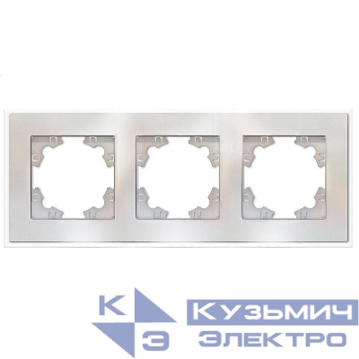 Рамка 3-м Афина стеклянная жемчуж. UNIVersal 2262
