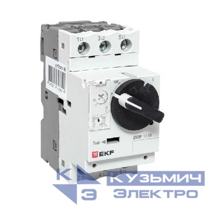 Выключатель автоматический для защиты двигателя GV2P 13-18А EKF gv2pm-18
