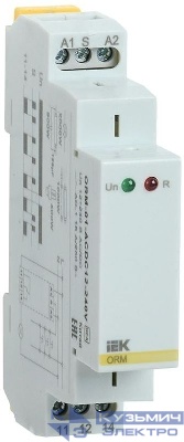 Реле импульсное ORM 1 конт. 12-240В AC/DC IEK ORM-01-ACDC12-240V