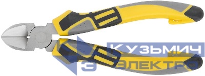 Бокорезы "Смарт" трехцветные прорезиненные ручки никелевое покрытие 160мм FIT 50661