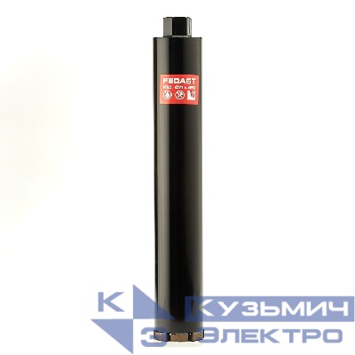 Коронка алмазная для сухого сверления 71x450 мм, M22 FEDAST