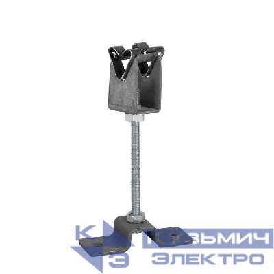 Держатель токоотвода металлический дистанционный L100мм CZ/NI PROxima EKF lp-d2115-100-cz