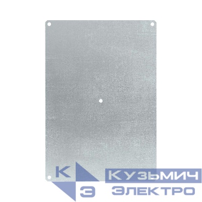Панель монтажная для цельного навесного шкафа из фибергласа 400х300мм метал. DKC CN5043MP